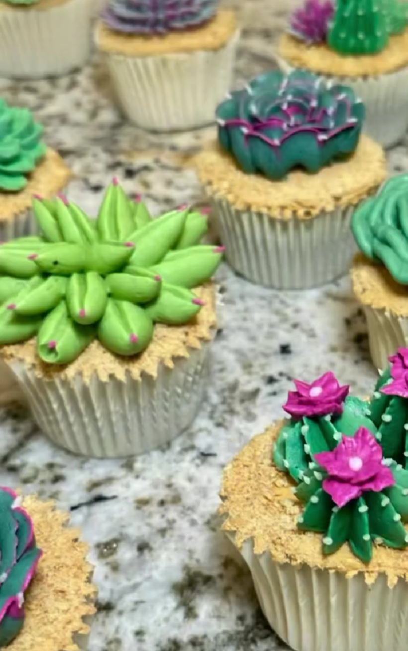 Cactus Cupcakes