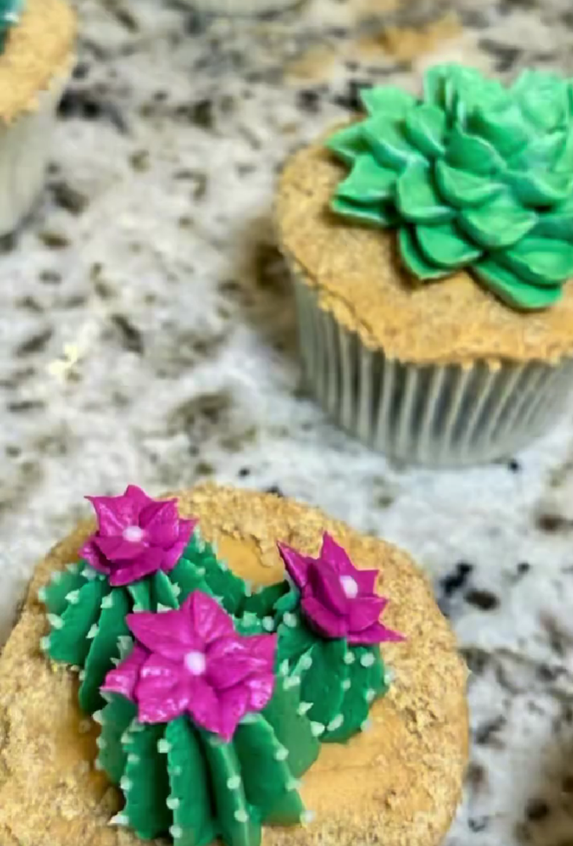 Cactus Cupcakes