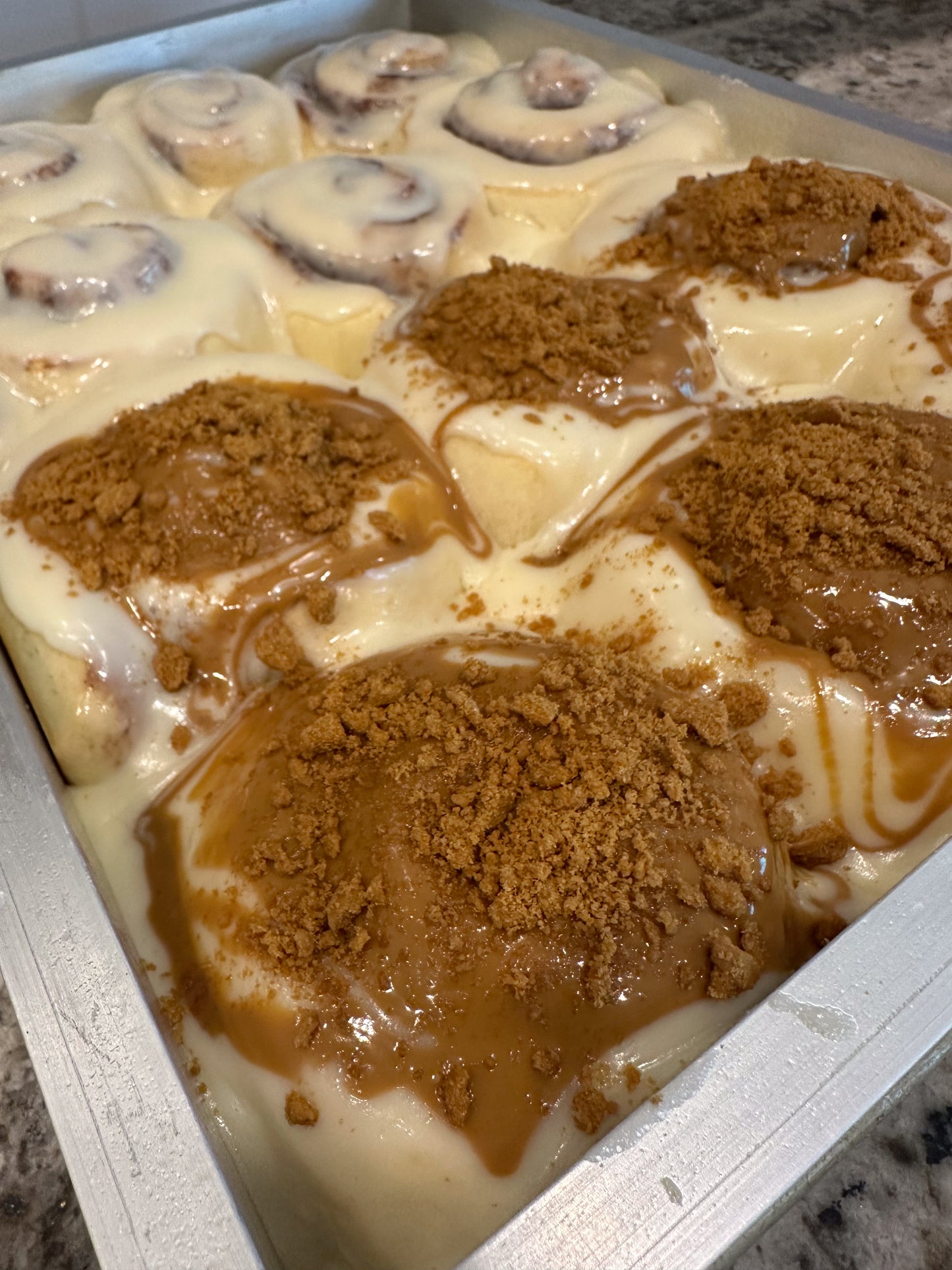 Biscoff Cinnamon Rolls