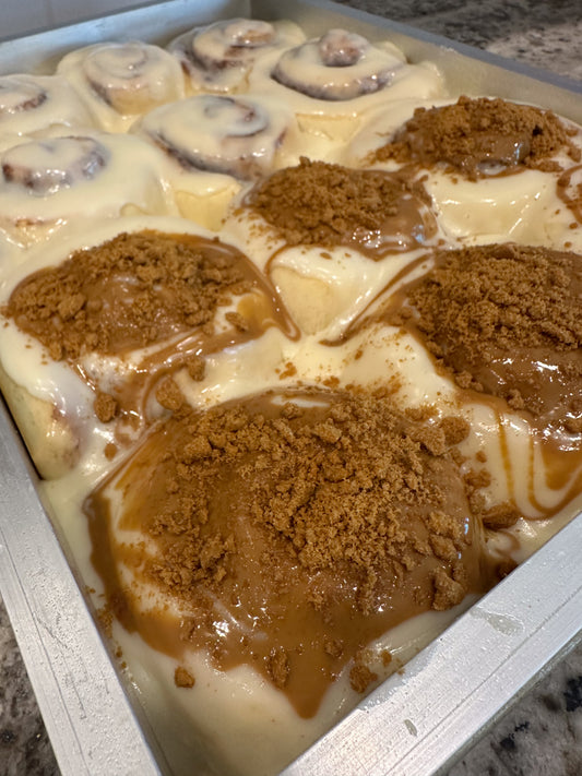 Biscoff Cinnamon Rolls